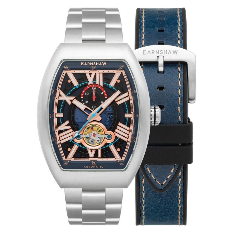 SUPREMACY 24 HOUR OPEN HEART ES-8272-11 Otomatik Erkek Kol Saati - Thumbnail