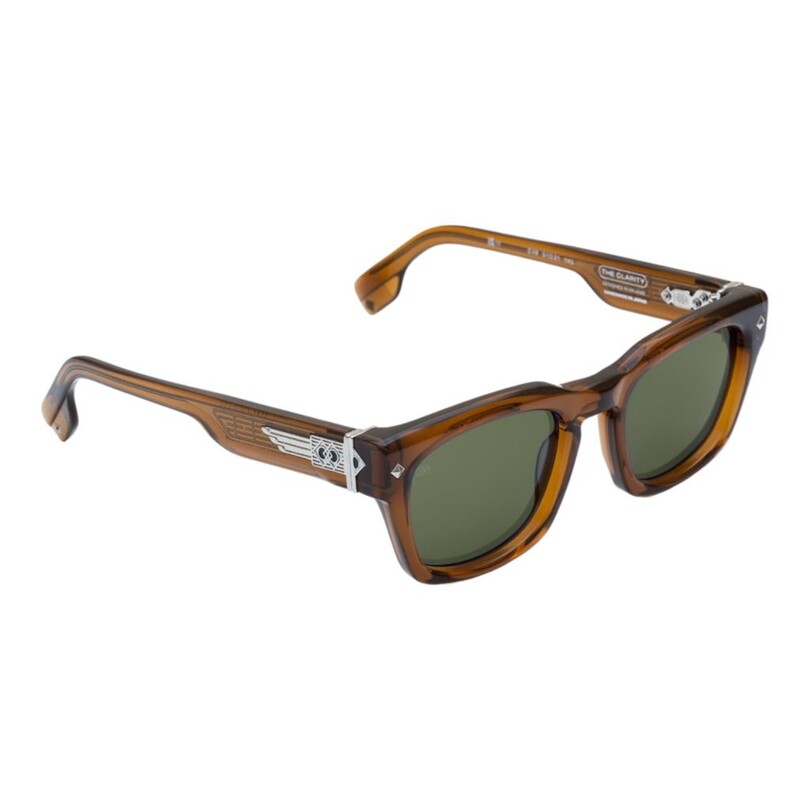 Unique Design Milano Clarity 22k Kahverengi Unisex Güneş Gözlüğü - Thumbnail