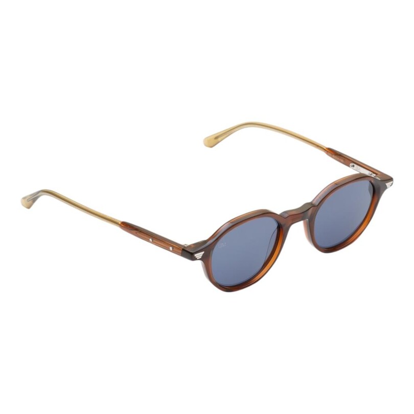 Unique Design Milano Hook Kahverengi Unisex Güneş Gözlüğü - Thumbnail