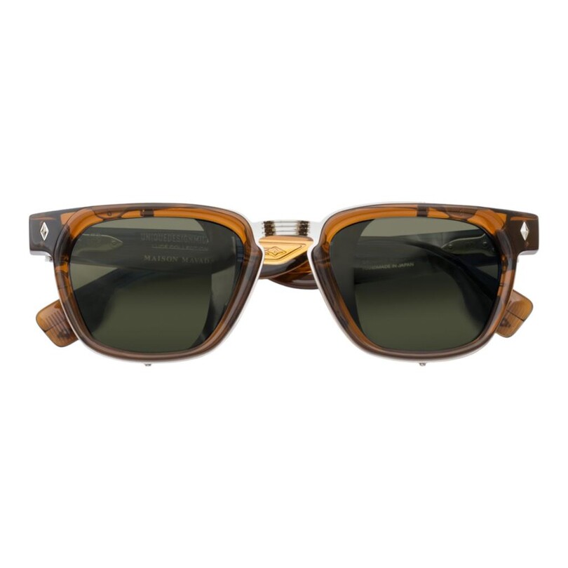 UDM - Unique Design Milano Marquise 22k Kahverengi Unisex Güneş Gözlüğü