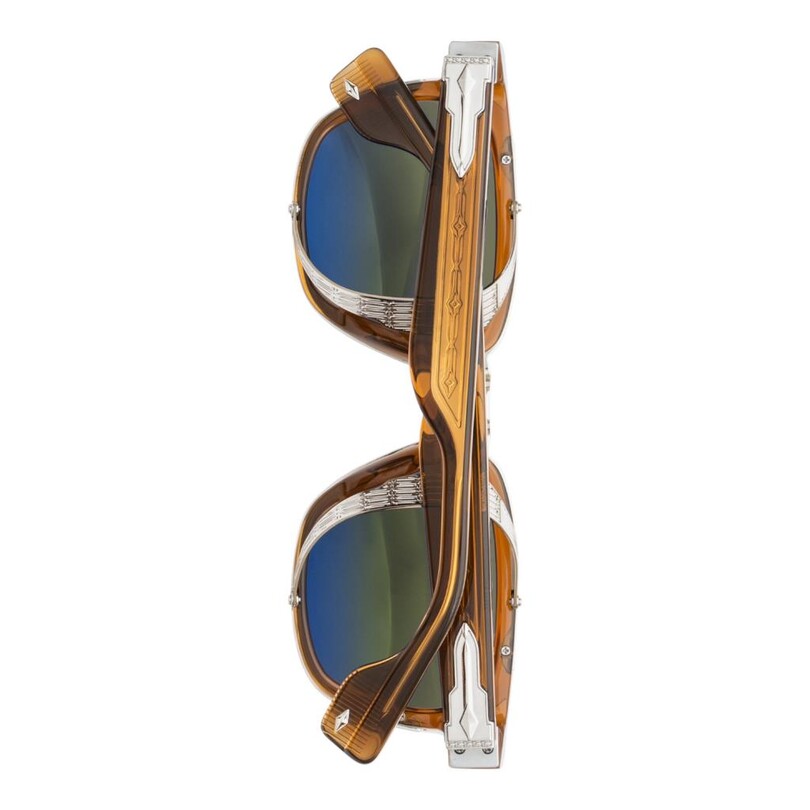 Unique Design Milano Marquise 22k Kahverengi Unisex Güneş Gözlüğü - Thumbnail