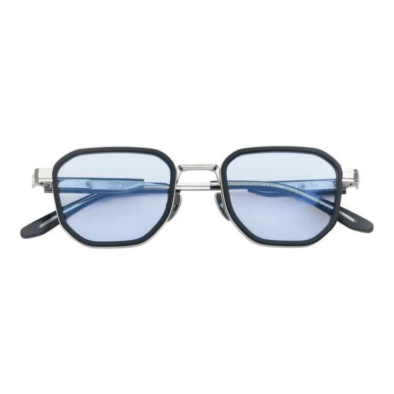 UDM - Unique Design Milano Ny Lights Gümüş Siyah Unisex Güneş Gözlüğü