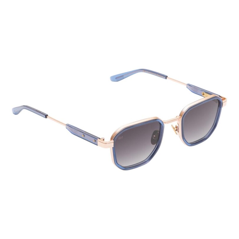 Unique Design Milano Ny Lights Lacivert Rose Gold Unisex Güneş Gözlüğü - Thumbnail
