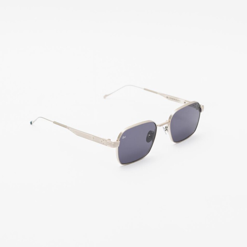 Unique Design Milano Otto 28 Gümüş Unisex Güneş Gözlüğü - Thumbnail