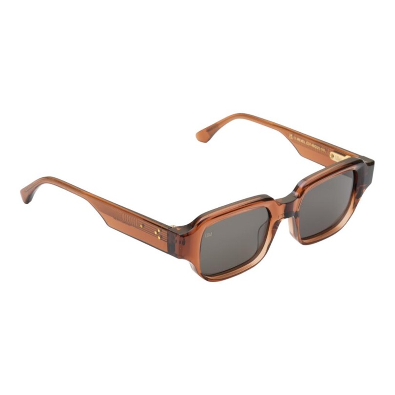Unique Design Milano Revel Kahverengi Unisex Güneş Gözlüğü - Thumbnail