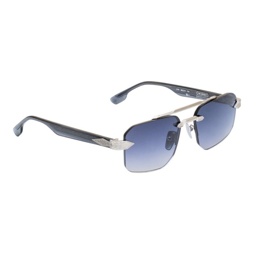 Unique Design Milano The Bright Gümüş Gri Unisex Güneş Gözlüğü - Thumbnail