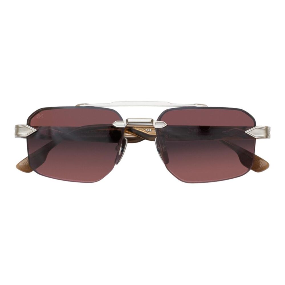 Unique Design Milano The Bright Gümüş Kahve Unisex Güneş Gözlüğü