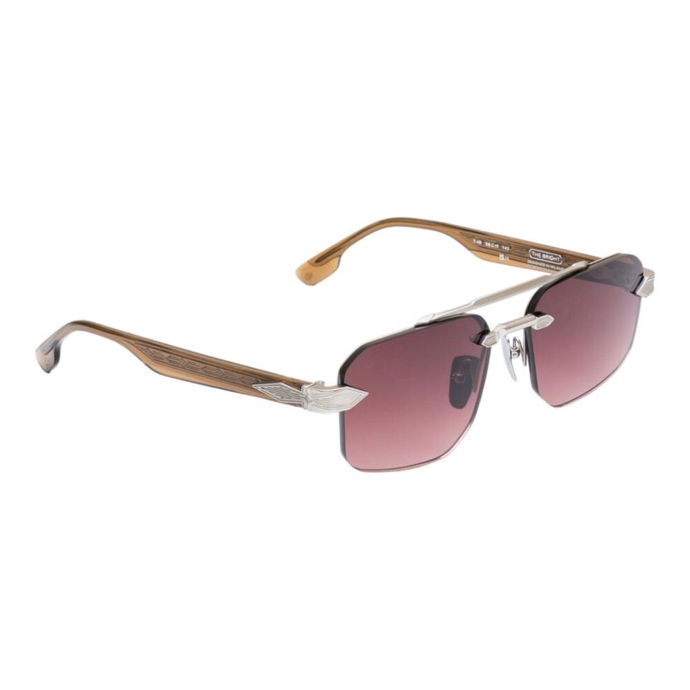 Unique Design Milano The Bright Gümüş Kahve Unisex Güneş Gözlüğü