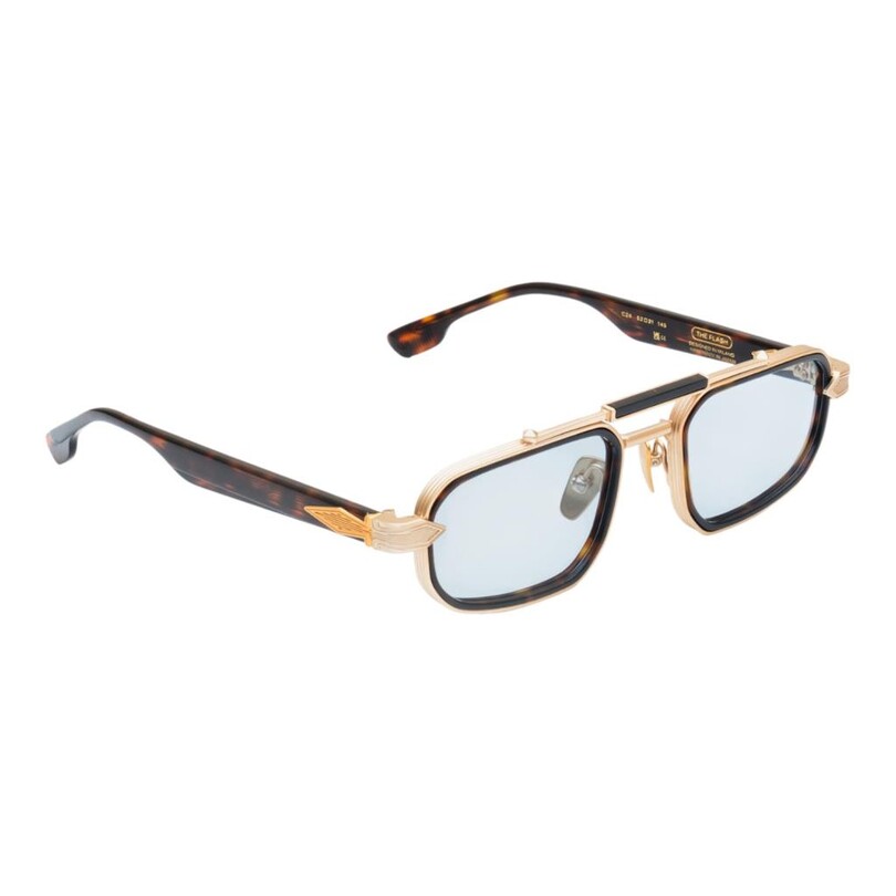 Unique Design Milano The Flash Altın Havana Unisex Güneş Gözlüğü - Thumbnail