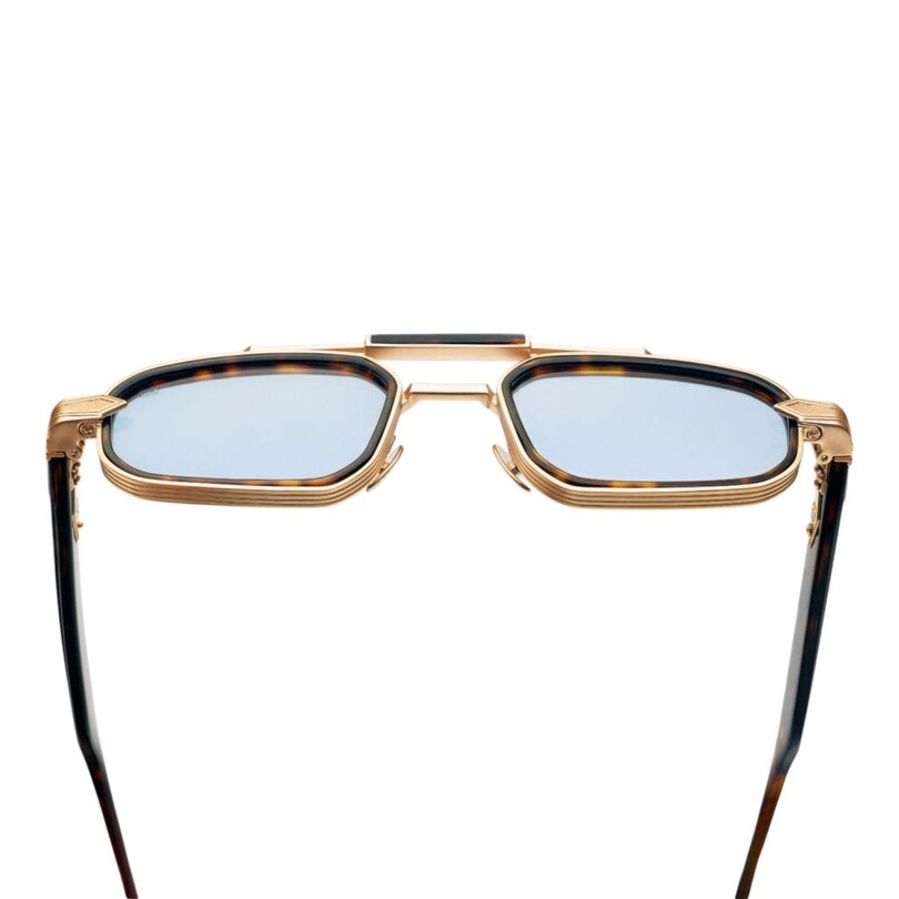 Unique Design Milano The Flash Altın Havana Unisex Güneş Gözlüğü - Thumbnail