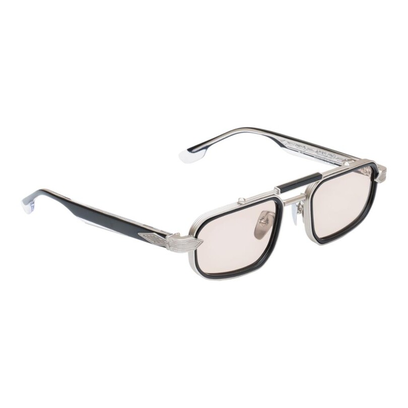 Unique Design Milano The Flash Gümüş Siyah Unisex Güneş Gözlüğü - Thumbnail