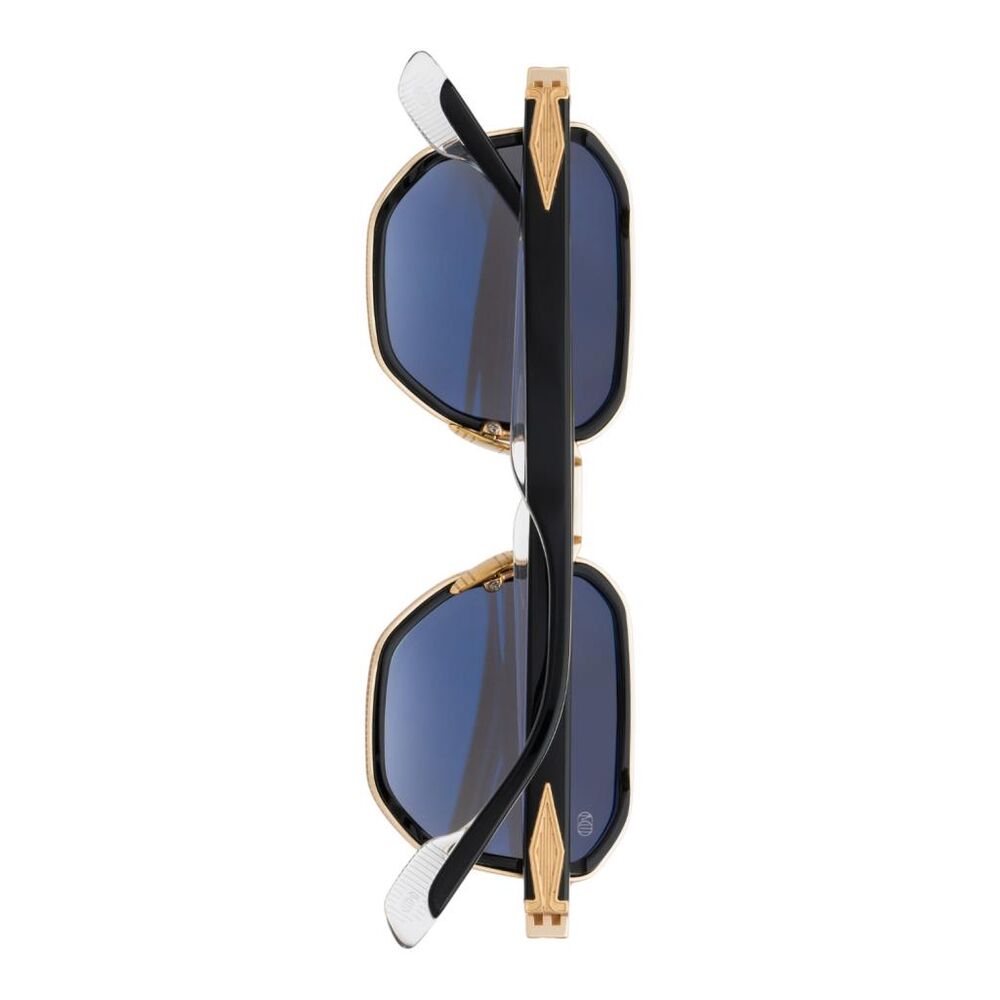 Unique Design Milano The Glowing Altın Siyah Unisex Güneş Gözlüğü
