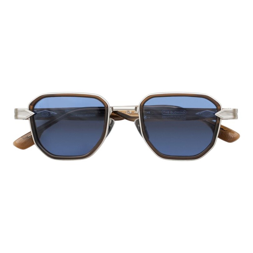 UDM - Unique Design Milano The Glowing Gümüş Kahverengi Unisex Güneş Gözlüğü