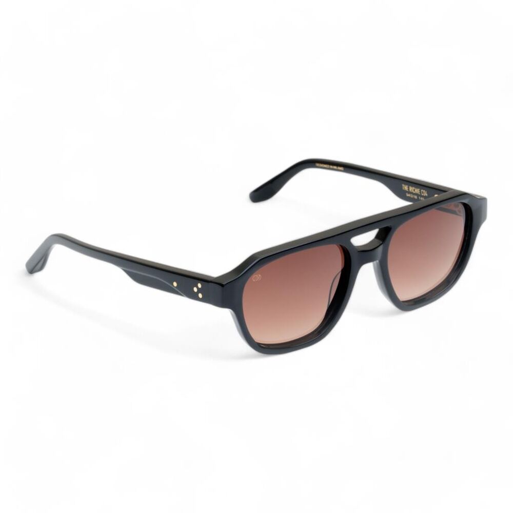 Unique Design Milano The Richie Siyah Unisex Güneş Gözlüğü