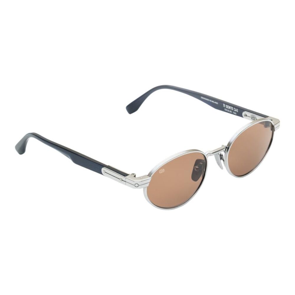 Unique Design Milano Ti Sento Gümüş Siyah Unisex Güneş Gözlüğü