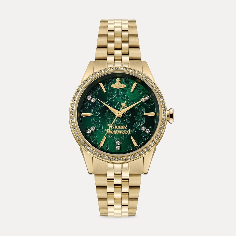 VIVIENNE WESTWOOD - VIVIENNE WESTWOOD VV327GRGD Kadın Kol Saati