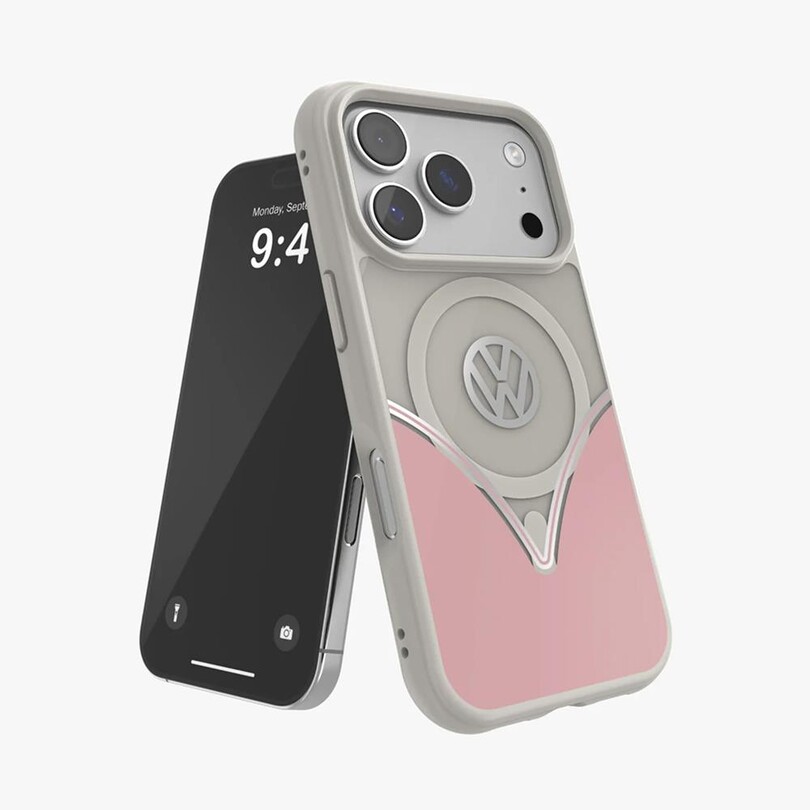 Volkswagen iPhone 17 Pro Uyumlu Kılıf - Pudra Pembe - Thumbnail