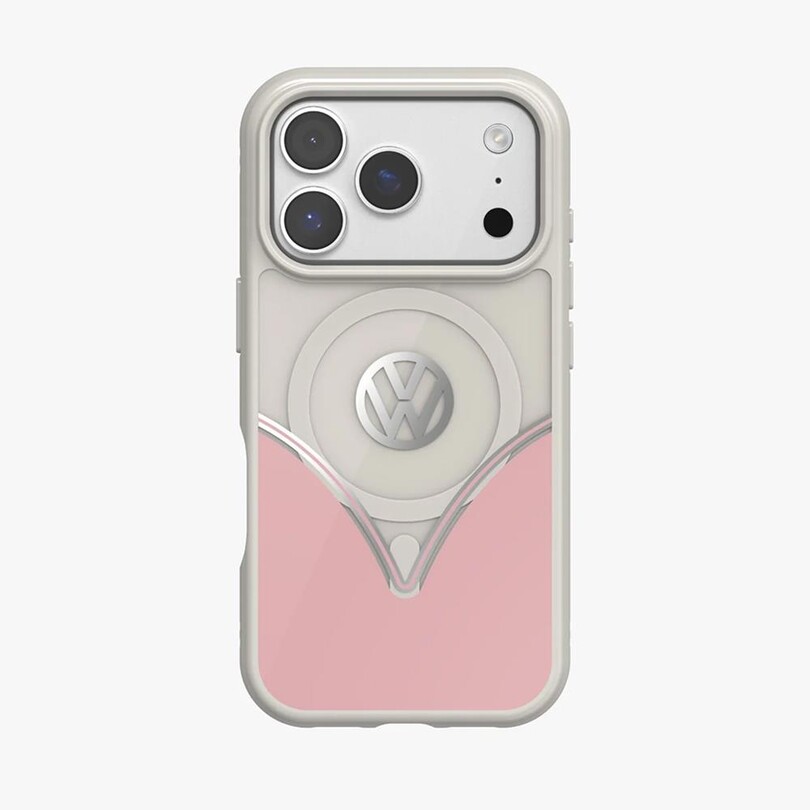 Volkswagen iPhone 17 Pro Uyumlu Kılıf - Pudra Pembe - Thumbnail