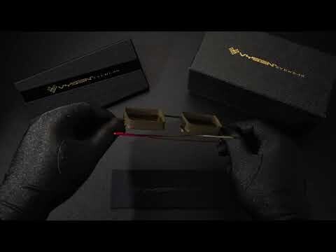 Vysen Leib Siyah Unisex Güneş Gözlüğü Pembe - Thumbnail