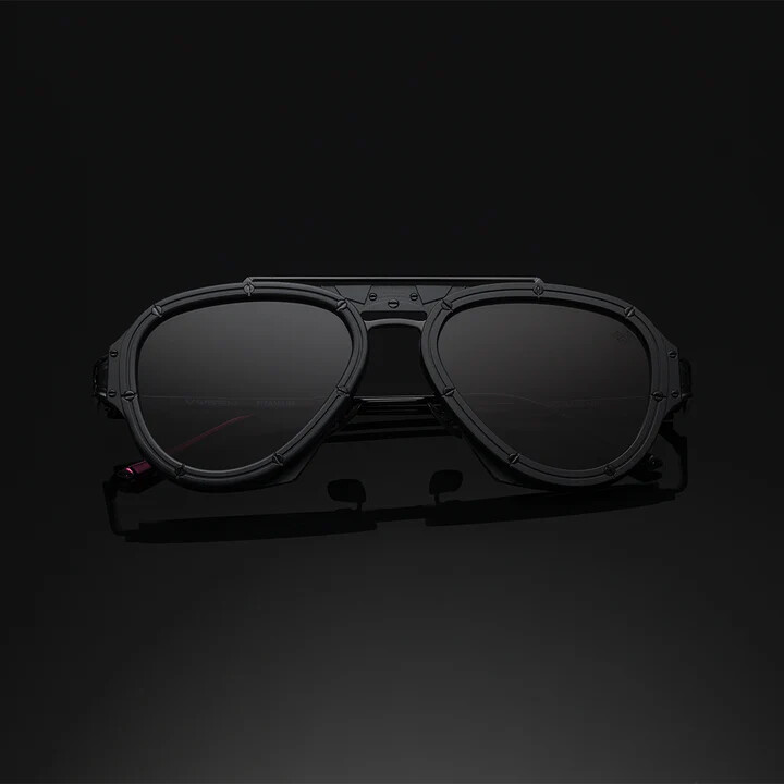 Vysen Nissim Mat Siyah Titanyum Unisex Güneş Gözlüğü - Thumbnail
