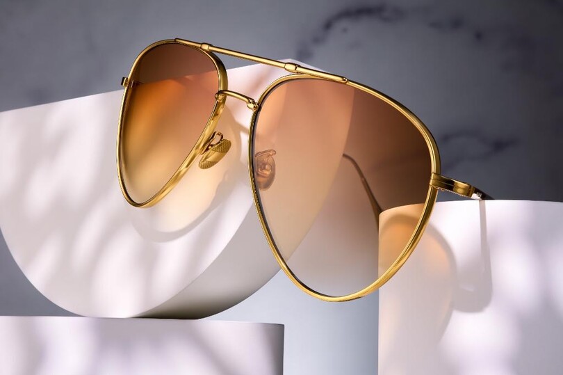 Vysen The Sam 24 K Altın Unisex Güneş Gözlüğü - Thumbnail