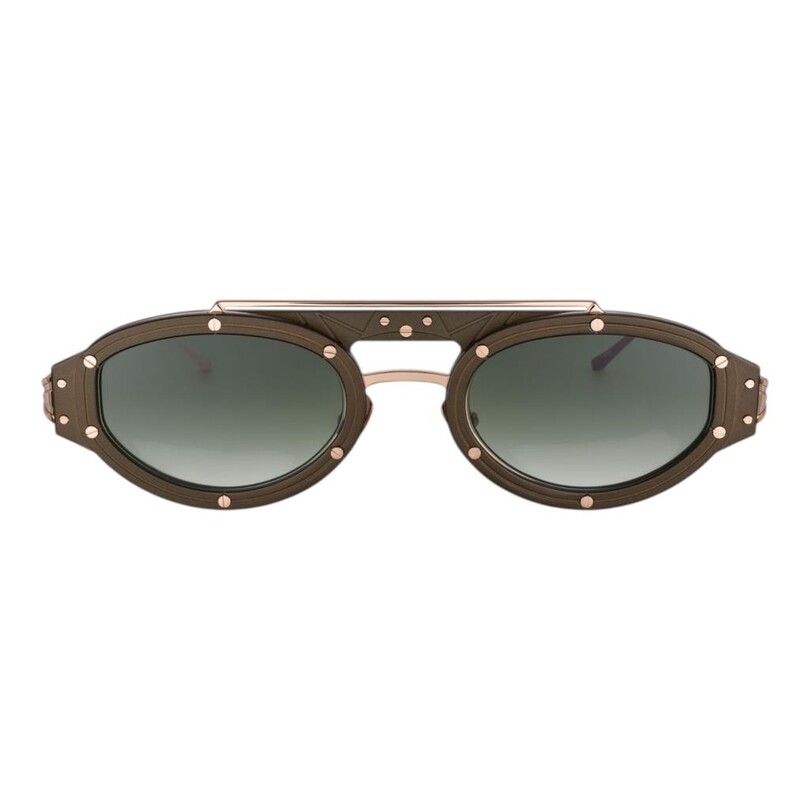 Vysen - Vysen The Vita Rose Gold Haki Titanyum Unisex Güneş Gözlüğü