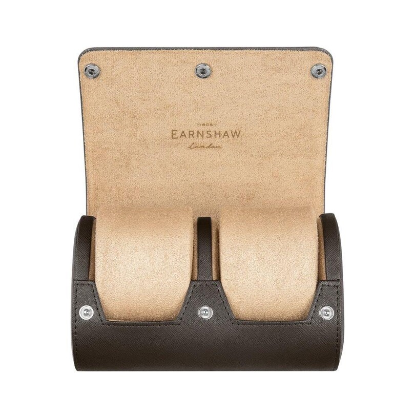 EARNSHAW - Walnut Finery ES-ROLLON2-03 Saat Kutusu